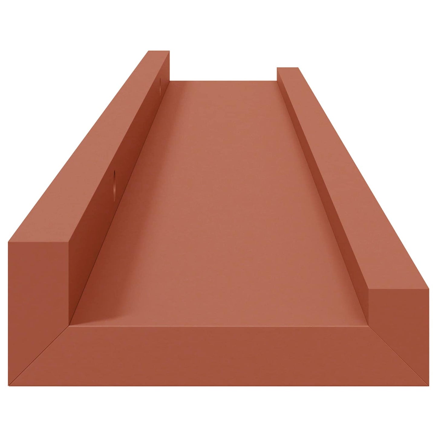 Wall Shelf with Shelf 4 pcs Red 60 x 9 x 3 cm Engineered Wood