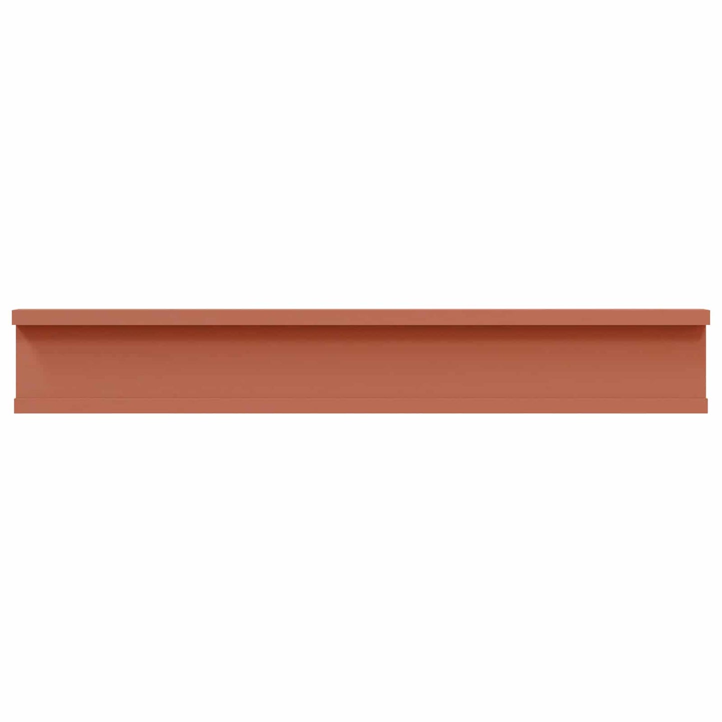 Wall Shelf with Shelf 4 pcs Red 60 x 9 x 3 cm Engineered Wood