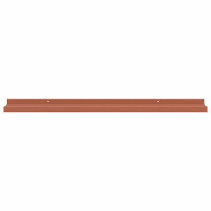 Wall Shelf with Shelf 4 pcs Red 80 x 9 x 3 cm Engineered Wood