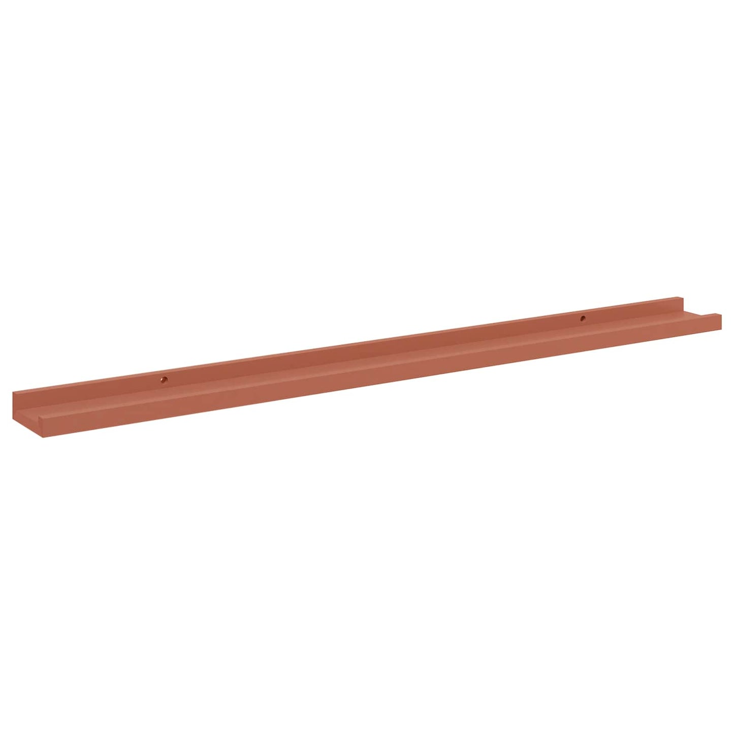 Wall Shelf with Shelf 4 pcs Red 100 x 9 x 3 cm Engineered Wood