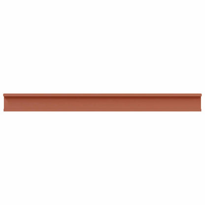Wall Shelf with Shelf 4 pcs Red 100 x 9 x 3 cm Engineered Wood