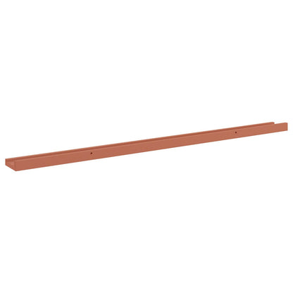 Wall Shelf with Shelf 4 pcs Red 115 x 9 x 3 cm Engineered Wood