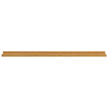Wall Shelf 2 pcs Beige 100 x 9 x 3 cm Engineered Wood