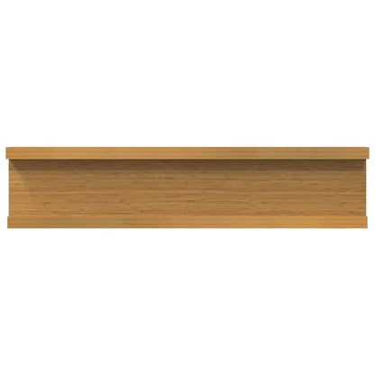 Wall Shelf with Shelf 4 pcs Beige 40 x 9 x 3 cm Engineered Wood