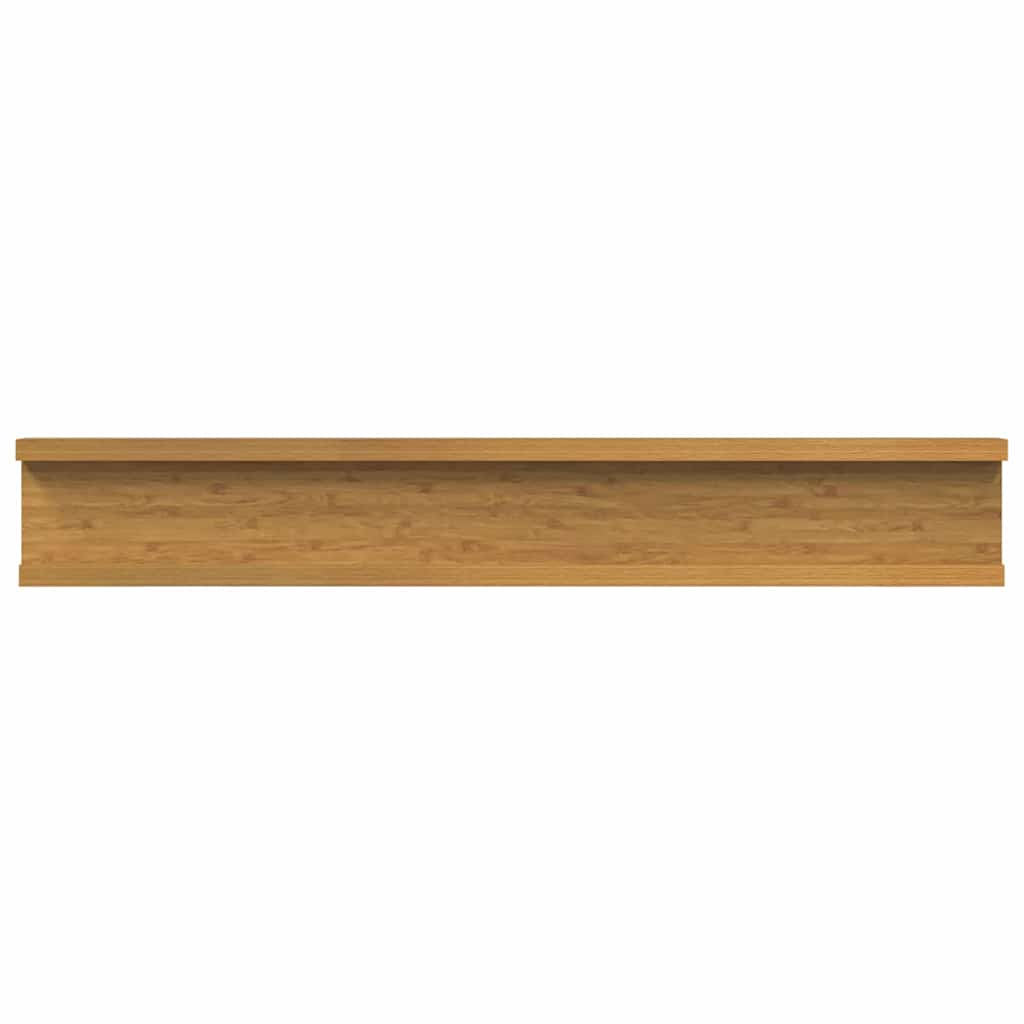 Wall Shelf with Shelf 4 pcs Beige 60 x 9 x 3 cm Engineered Wood