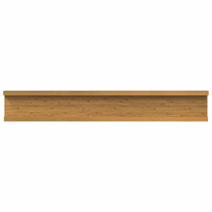 Wall Shelf with Shelf 4 pcs Beige 60 x 9 x 3 cm Engineered Wood
