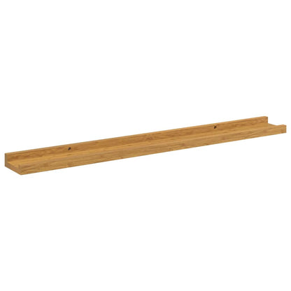 Wall Shelf with Shelf 4 pcs Beige 80 x 9 x 3 cm Engineered Wood