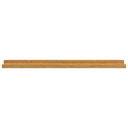 Wall Shelf with Shelf 4 pcs Beige 80 x 9 x 3 cm Engineered Wood