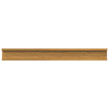 Wall Shelf with Shelf 4 pcs Beige 80 x 9 x 3 cm Engineered Wood