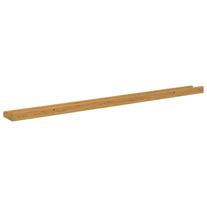 Wall Shelf 4 pcs Beige 100 x 9 x 3 cm Engineered Wood