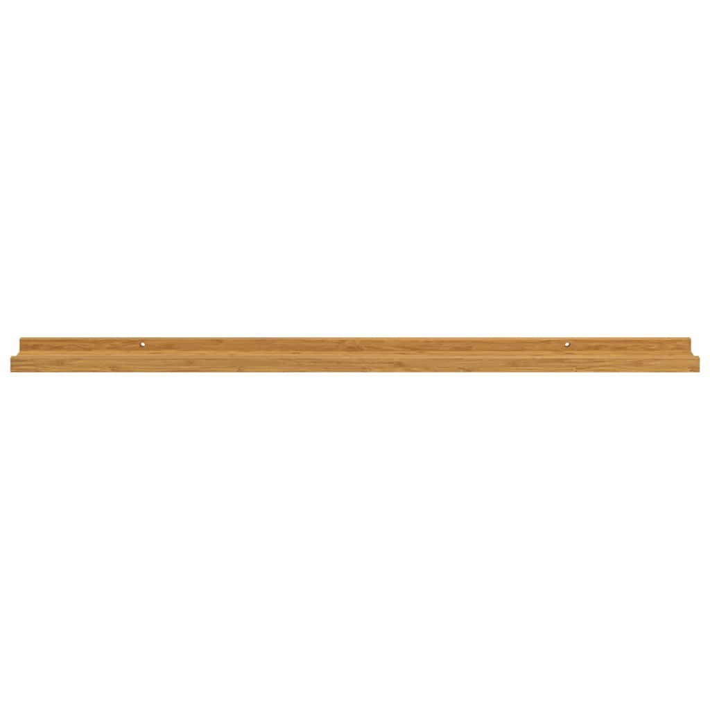 Wall Shelf 4 pcs Beige 100 x 9 x 3 cm Engineered Wood