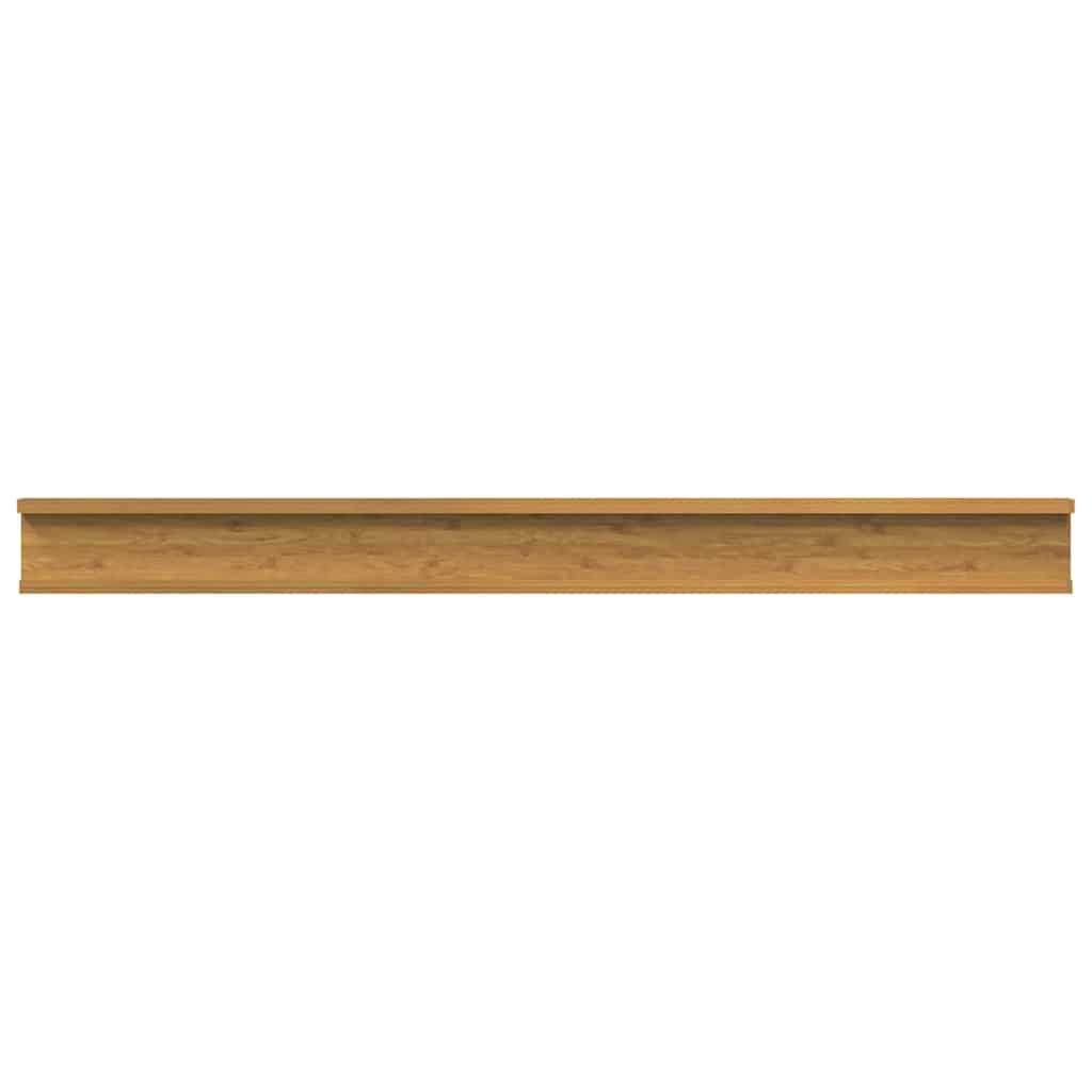 Wall Shelf 4 pcs Beige 100 x 9 x 3 cm Engineered Wood
