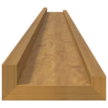 Wall Shelf 4 pcs Beige 115 x 9 x 3 cm Engineered Wood