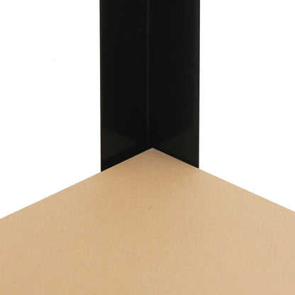 Workbench Black 115 x 55 x 91 cm Engineered Wood and Metal