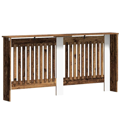 Radiator Cover Old Wood 172 x 19 x 81.5 cm Engineered Wood