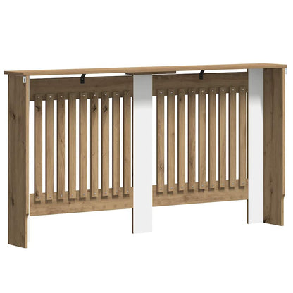 Radiator Cover Artisan Oak 152 x 19 x 81.5 cm Engineered Wood