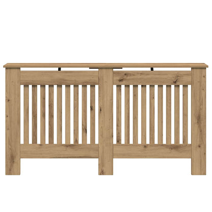Radiator Cover Artisan Oak 152 x 19 x 81.5 cm Engineered Wood