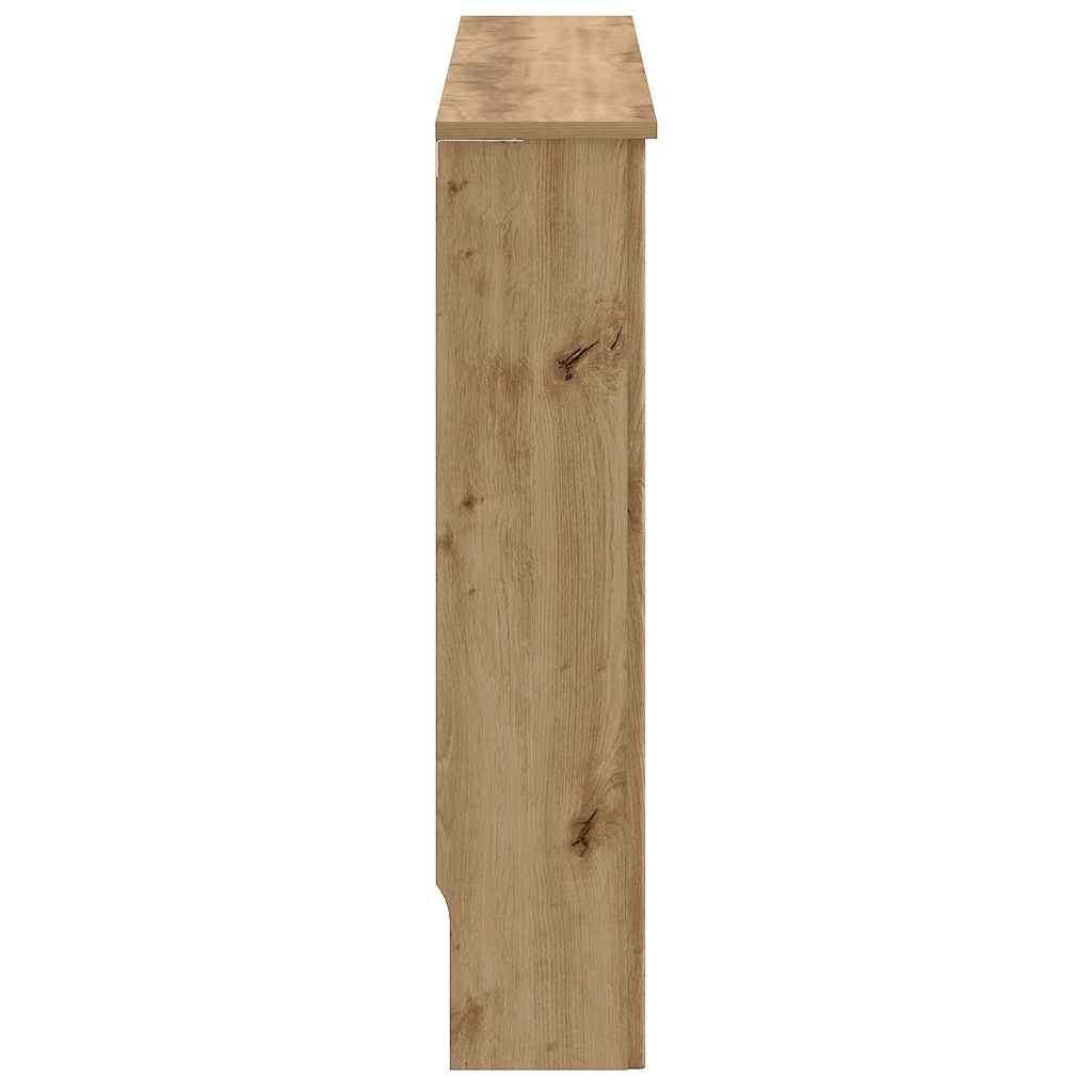 Radiator Cover Artisan Oak 152 x 19 x 81.5 cm Engineered Wood