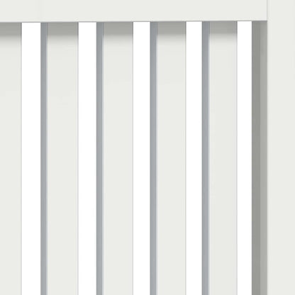 Radiator Cover High Gloss White 78 x 19 x 81.5 cm