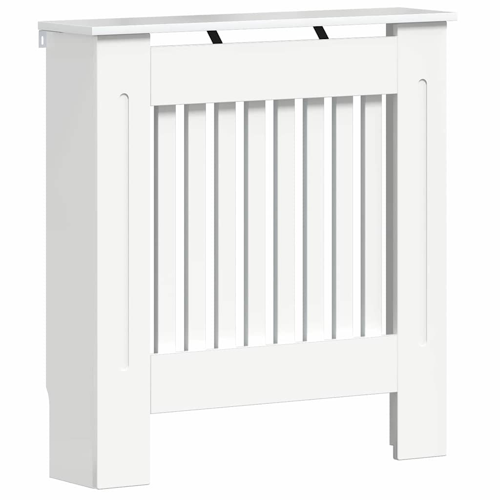 Radiator Cover High Gloss White 78 x 19 x 81.5 cm