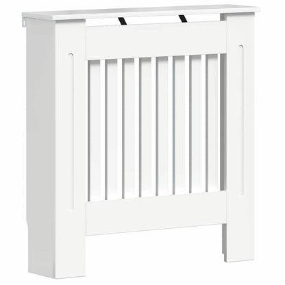 Radiator Cover High Gloss White 78 x 19 x 81.5 cm