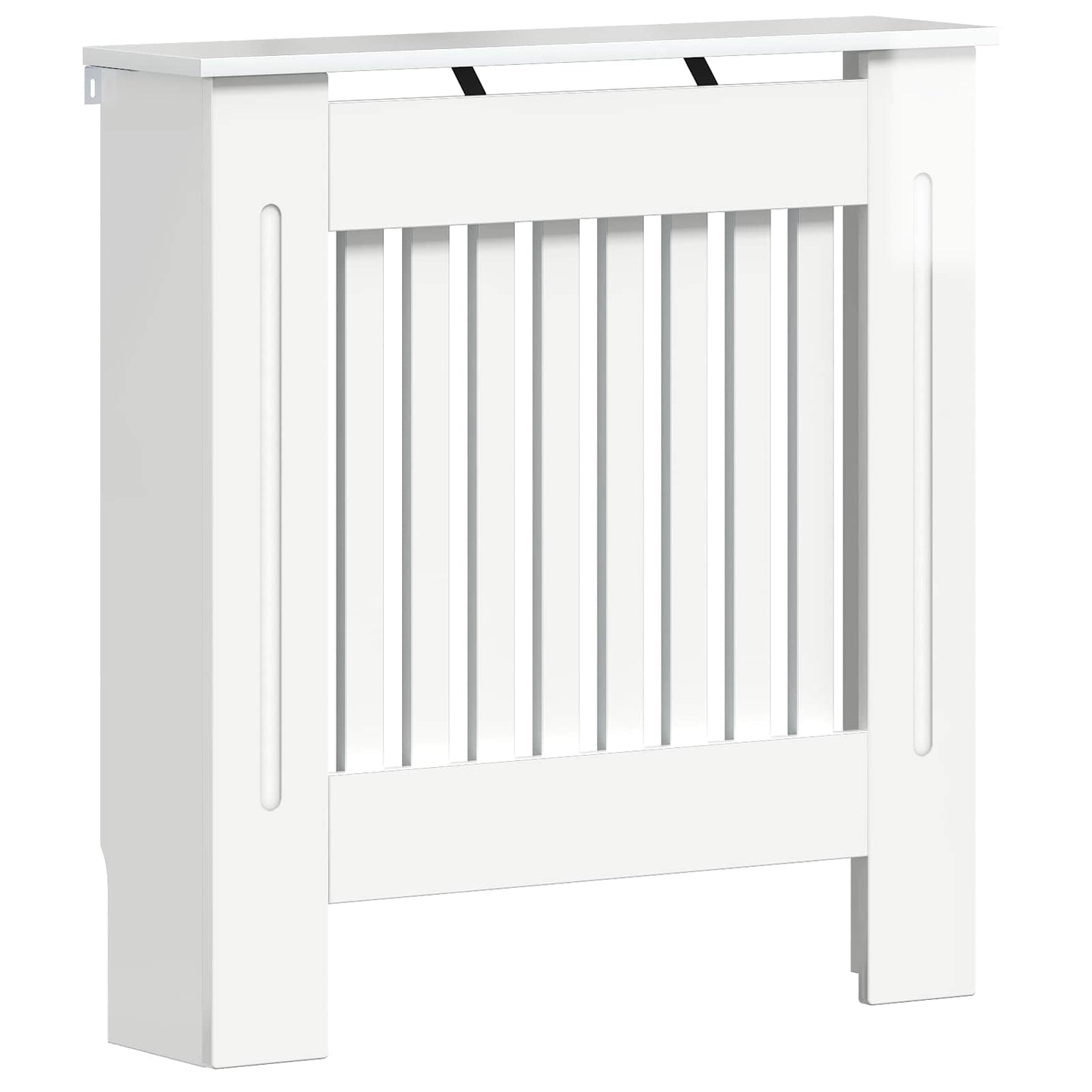 Radiator Cover High Gloss White 78 x 19 x 81.5 cm