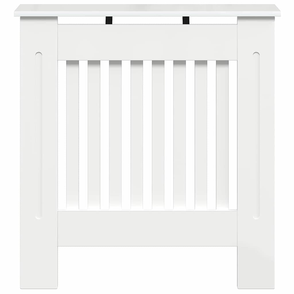 Radiator Cover High Gloss White 78 x 19 x 81.5 cm