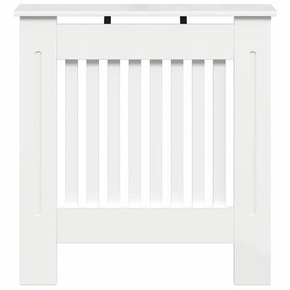 Radiator Cover High Gloss White 78 x 19 x 81.5 cm