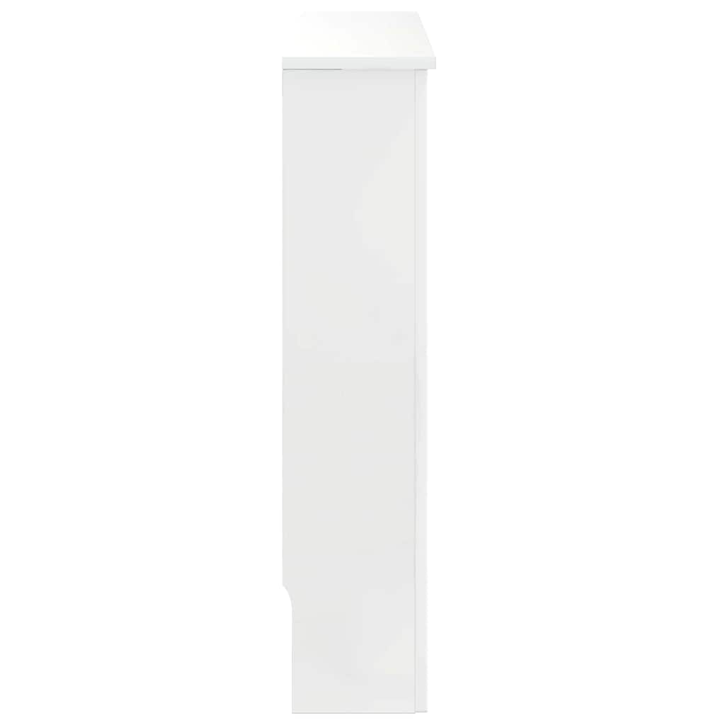 Radiator Cover High Gloss White 78 x 19 x 81.5 cm