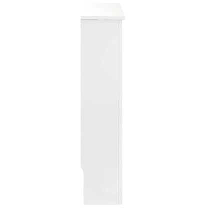Radiator Cover High Gloss White 78 x 19 x 81.5 cm