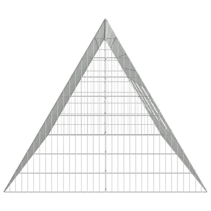 Rabbit Cage Silver 430 x 100 x 85 cm Galvanised Steel