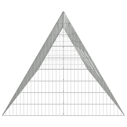 Rabbit Cage Silver 650 x 100 x 85 cm Galvanised Steel