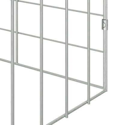 Rabbit Cage Silver 600 x 78 x 78 cm Galvanised Steel