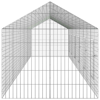 Rabbit Cage Silver 600 x 78 x 78 cm Galvanised Steel
