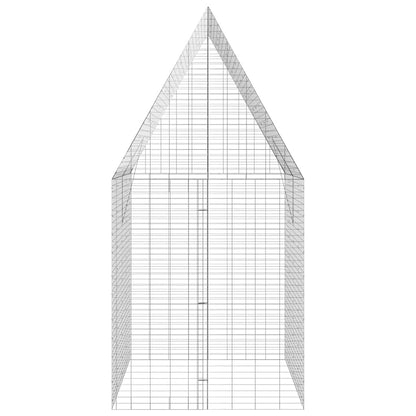 Rabbit Cage Silver 200 x 100 x 210 cm Galvanised Steel