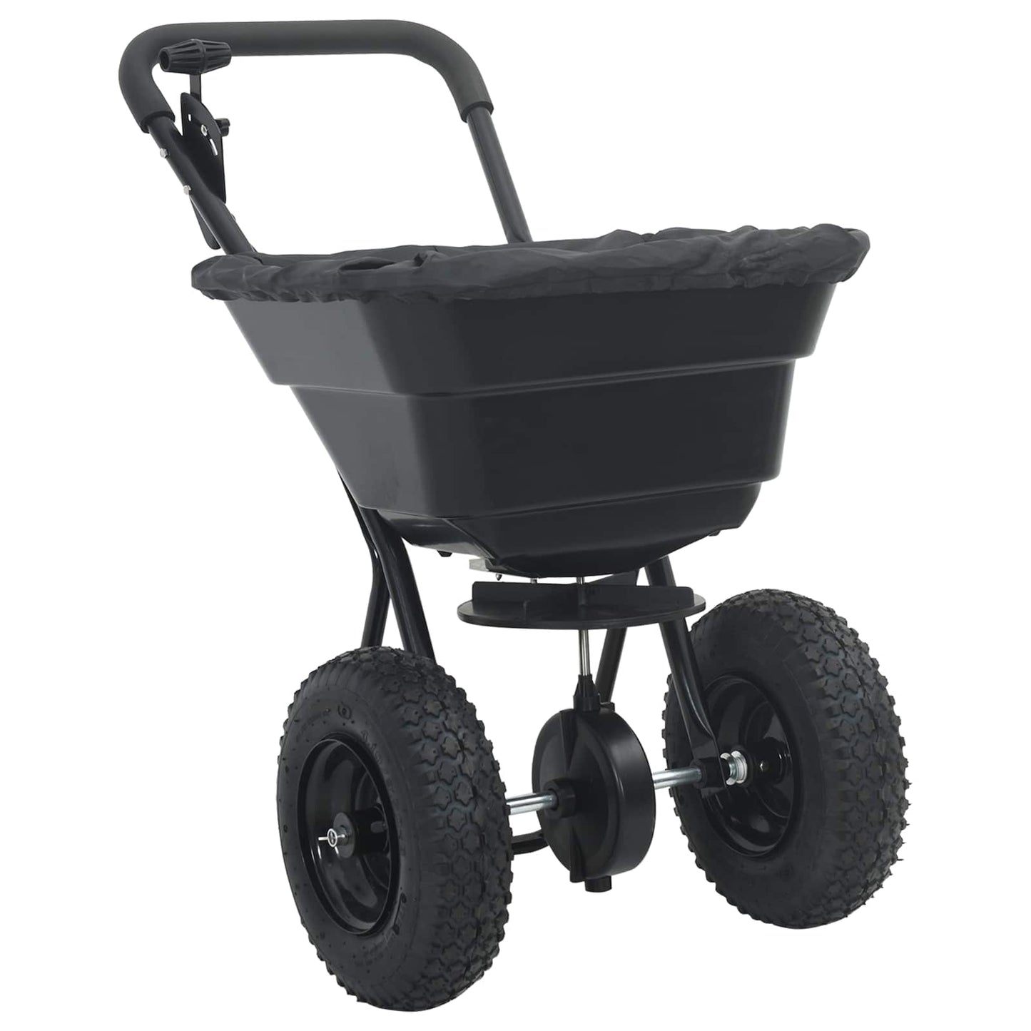 Spreader Black 53 x 81.5 x 78 cm PVC and Steel