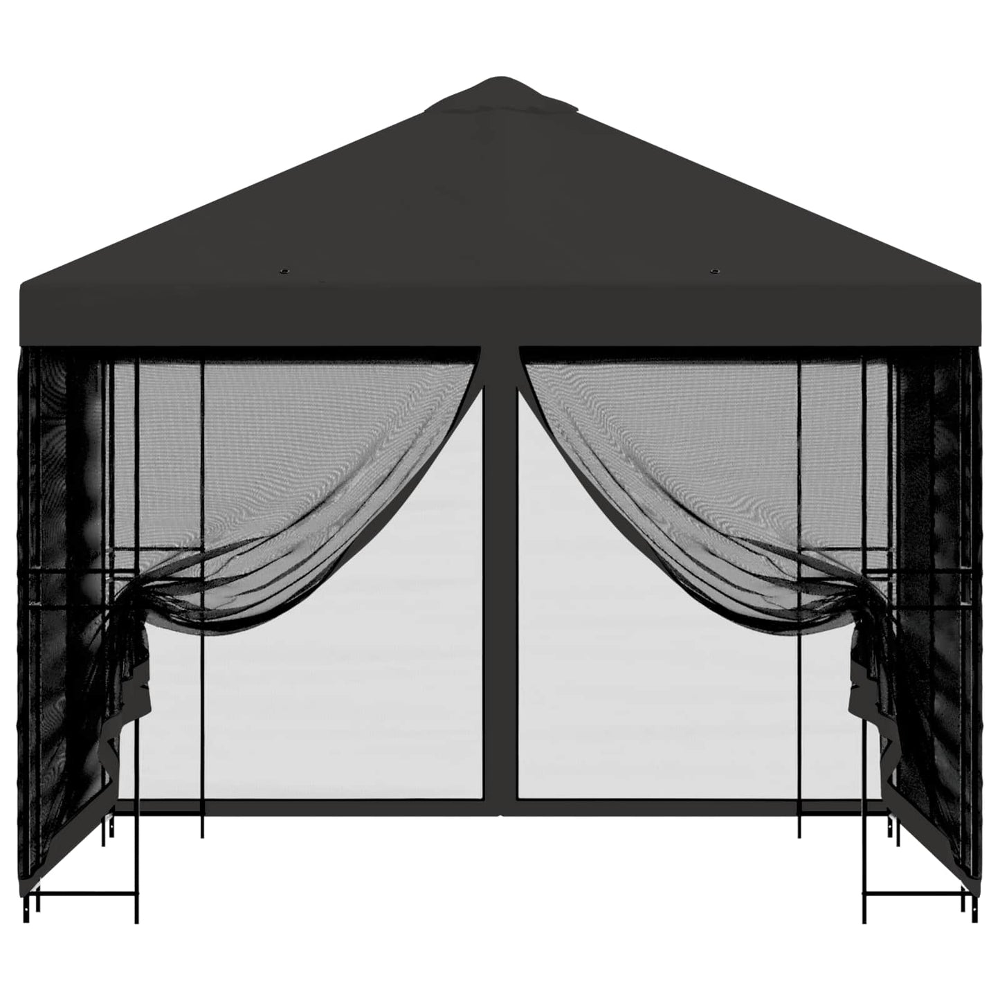 Garden Gazebo with Sidewalls 3 x 3 m Anthracite