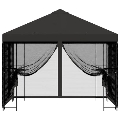 Garden Gazebo with Sidewalls 3 x 3 m Anthracite