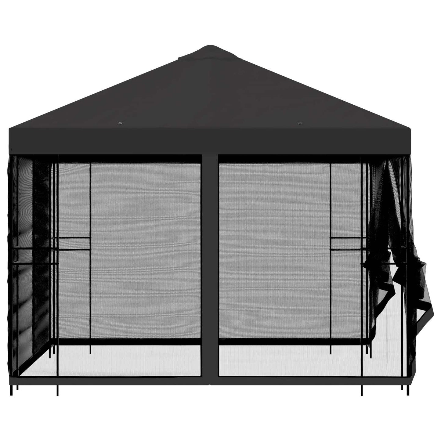 Garden Gazebo with Sidewalls 3 x 3 m Anthracite