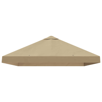 Gazebo Canopy Cover 6 x 3 m Beige Polyester 190