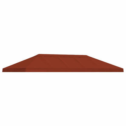 Gazebo Canopy Cover 6 x 3 m Terracotta Polyester 190