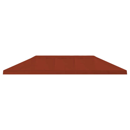Gazebo Canopy Cover 6 x 3 m Terracotta Polyester 190