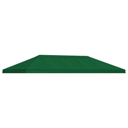 Gazebo Canopy Cover 6 x 3 m Green Polyester 190