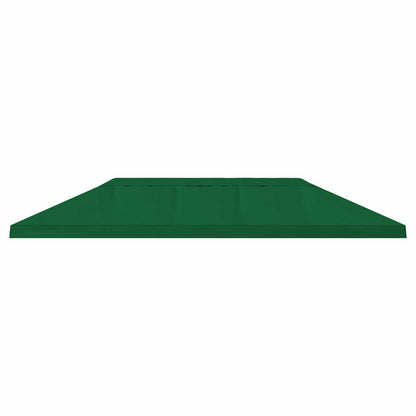 Gazebo Canopy Cover 6 x 3 m Green Polyester 190