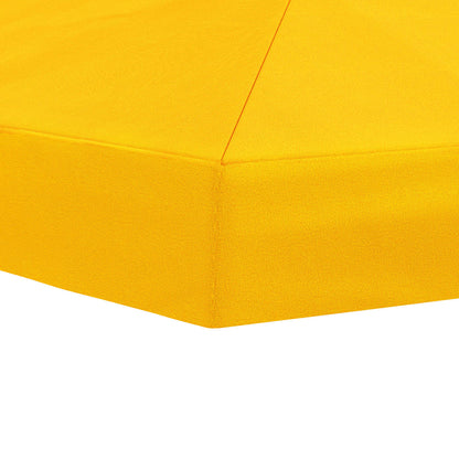 Gazebo Canopy Cover 6 x 3 m Yellow Polyester 190