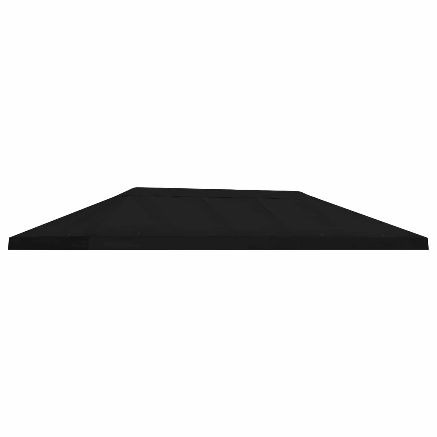 Gazebo Canopy Cover 6 x 3 m Black Polyester 190