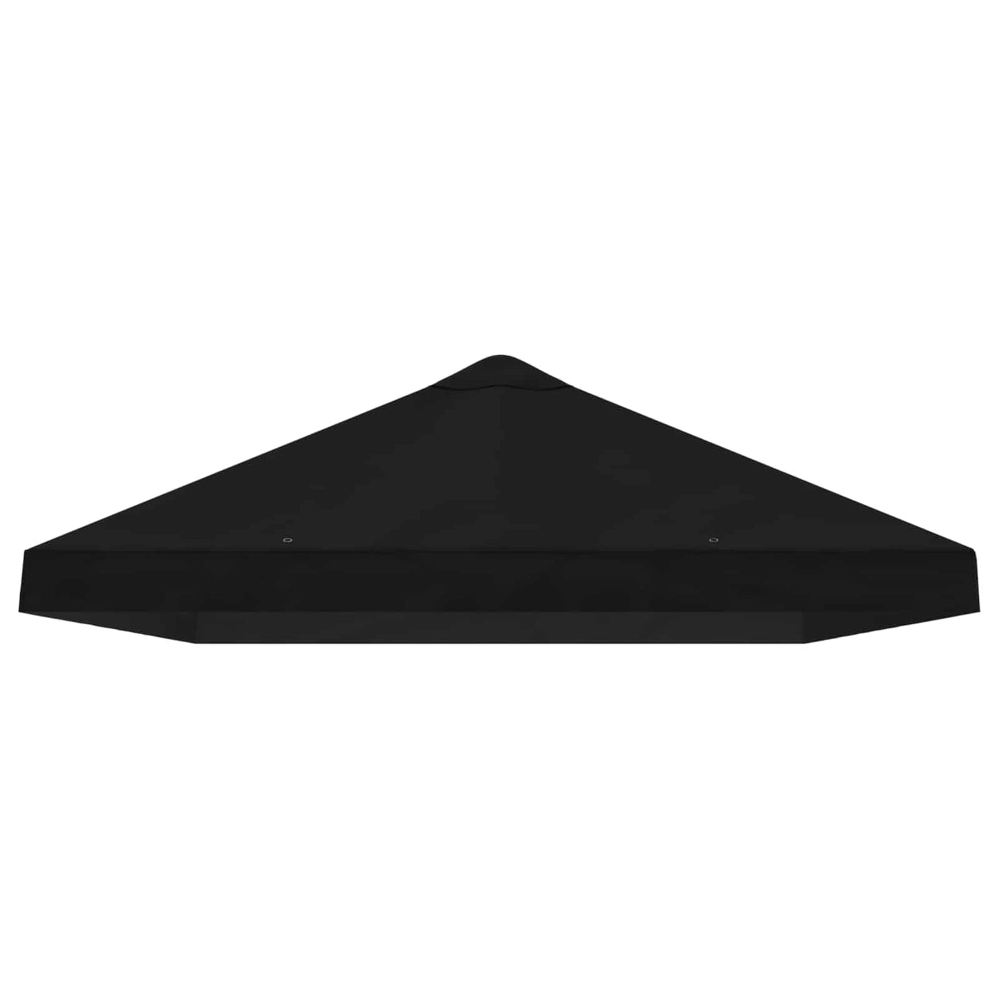 Gazebo Canopy Cover 6 x 3 m Black Polyester 190