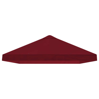 Gazebo Canopy Cover 6 x 3 m Burgundy Polyester 190