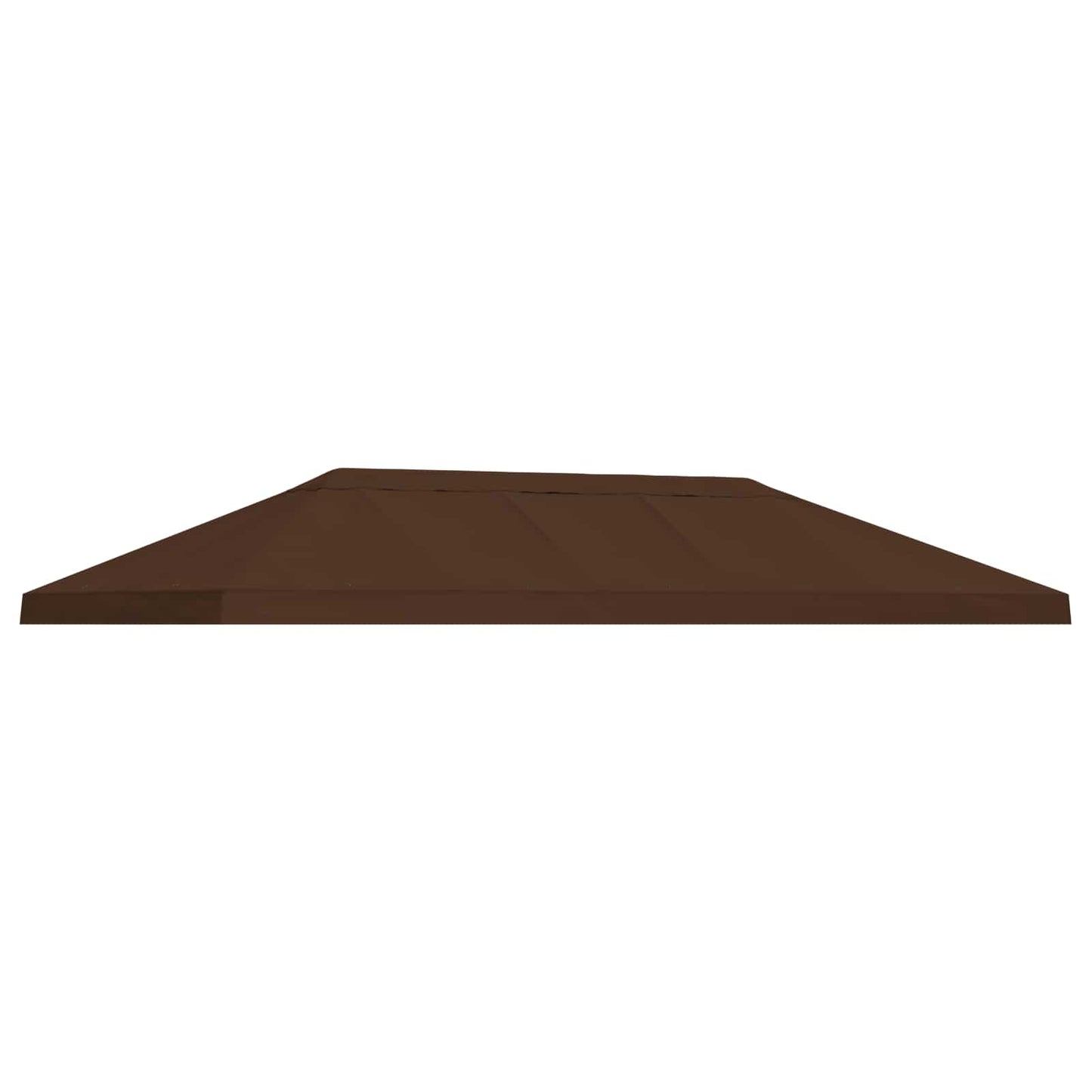 Gazebo Canopy Cover 6 x 3 m Brown Polyester 190