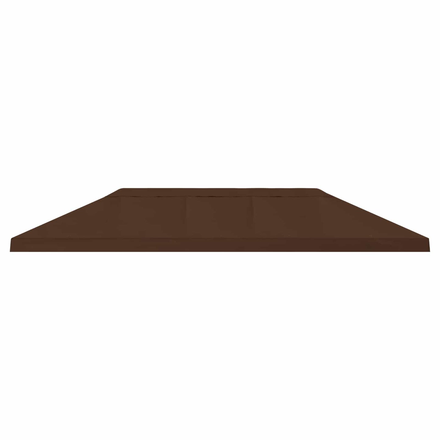 Gazebo Canopy Cover 6 x 3 m Brown Polyester 190